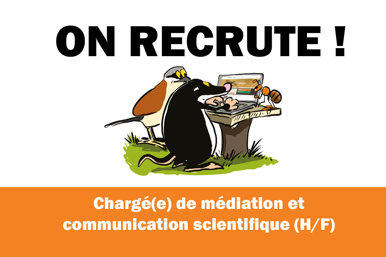 ON RECRUTE ! Chargé(e) de médiation et communication scientifique (H/F)