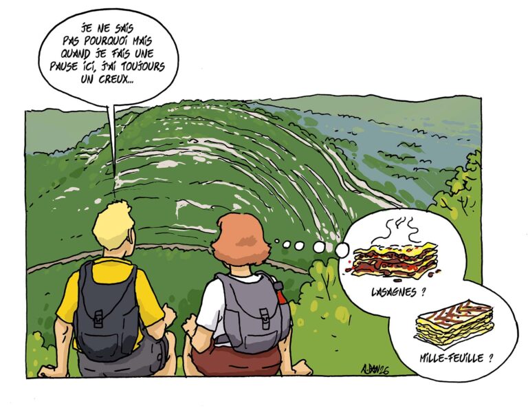 La Roche Blanche, un promontoire géologique